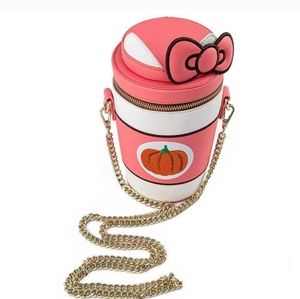 Loungefly Hello Kitty Pumpkin Latte Purse 🎃